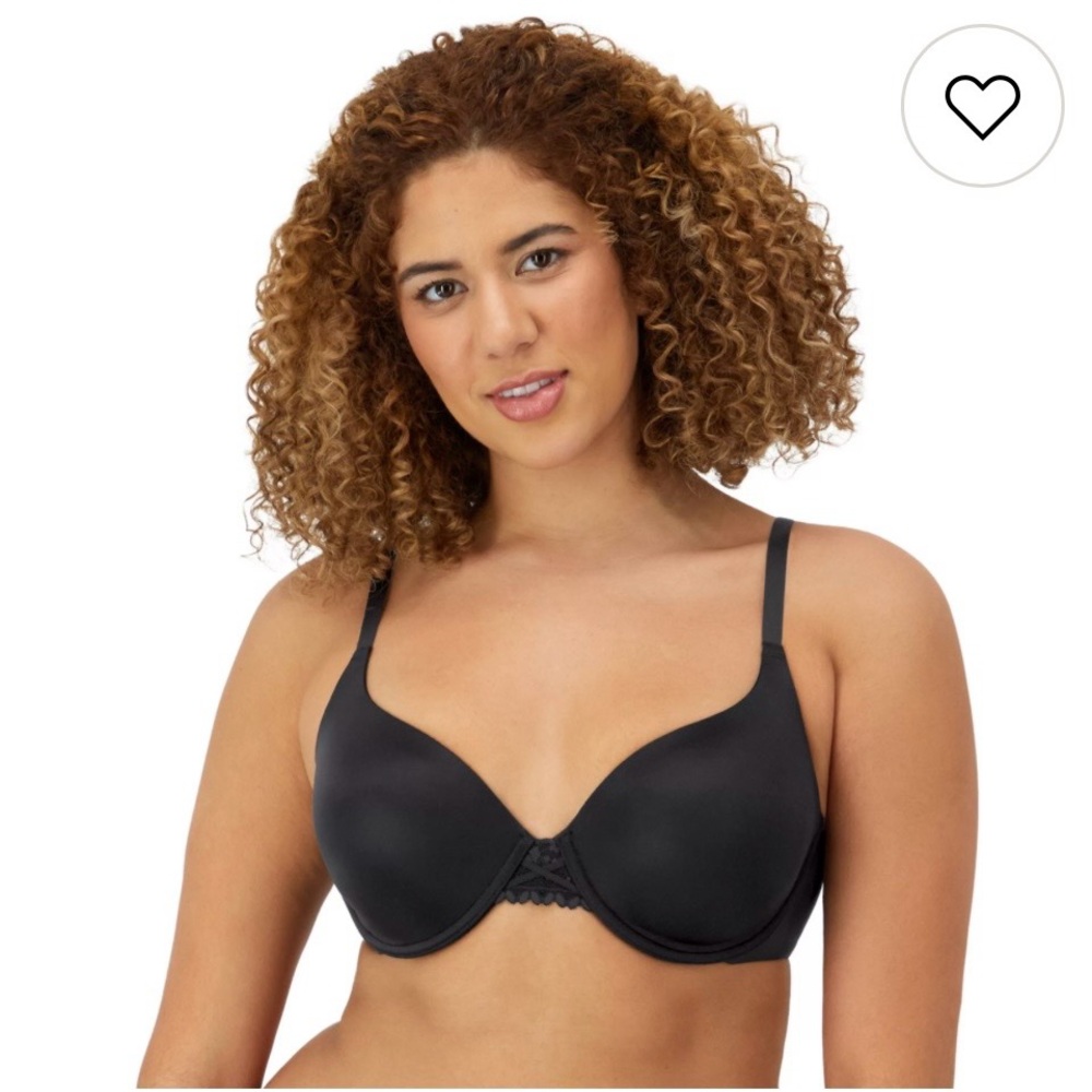 NWT Maidenform DM0066 Dreamwire Underwire Push Up T-Shirt Bra Womens 38C Black